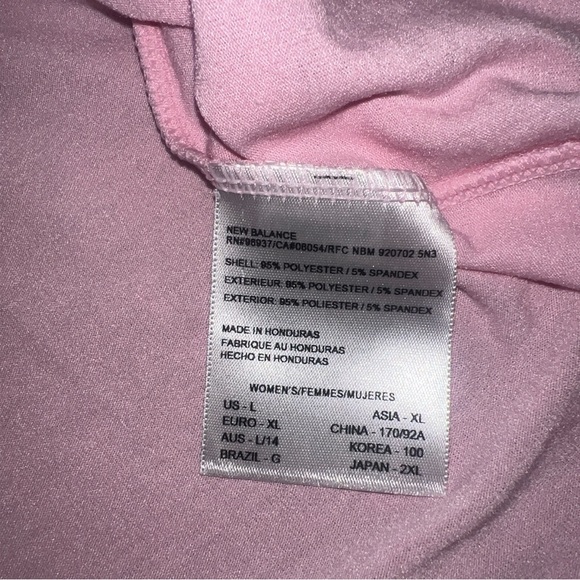 New Balance Susan G. Komen shirt - pink L - Picture 7 of 7